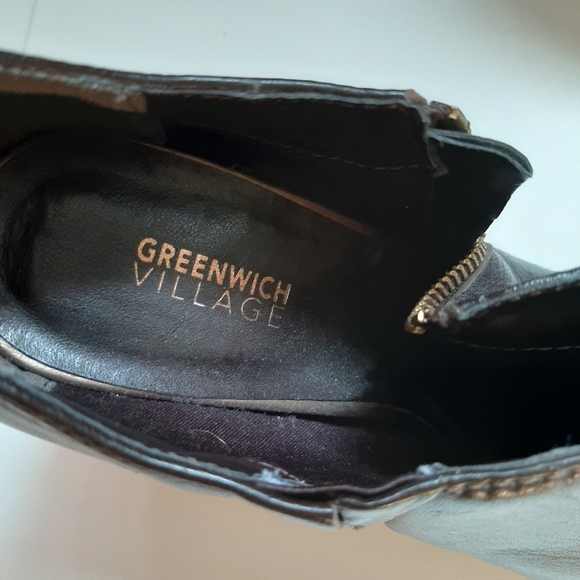 Greenwich village brown leather shoes - Picture 3 of 4